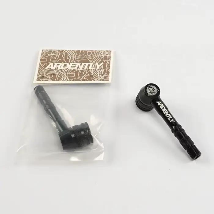 Adaptateur de roue à disque noir résistant à 90 degrés pour vélo de route et VTT, accessoire de cycl