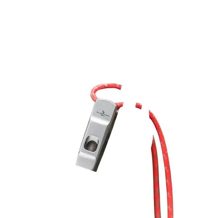 Sifflet de survie avec cordon, sifflet d'urgence fort et étanche pour équipement de sécurité en plein air, randonnée, kayak, chasse