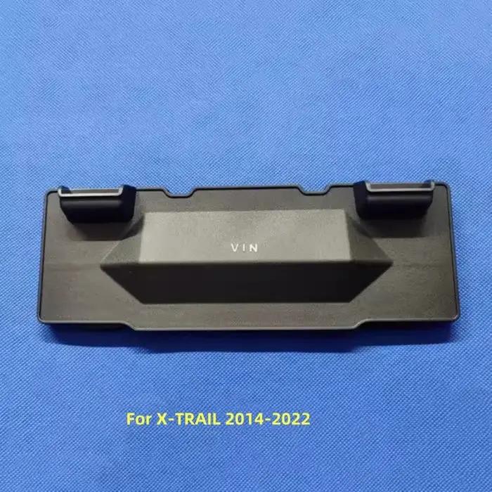 Plaque de couverture pour numéro d'identification de véhicule NISSAN QASHQAI X-TRAIL VIN