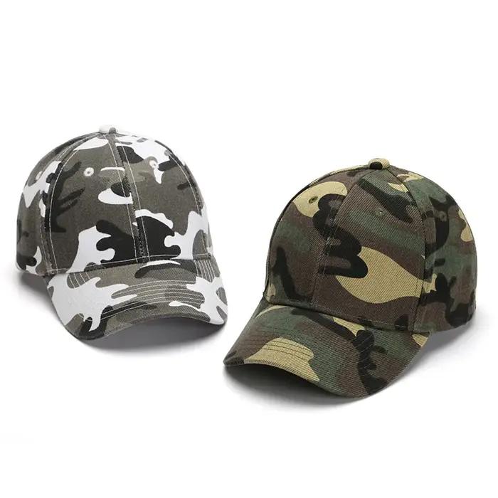 Casquette camouflage enfants pour chasse et randonnée - Baseball cap ajustable été coton