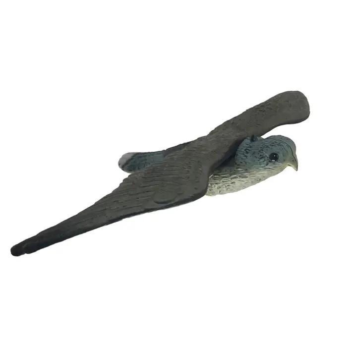 Dissuasif oiseaux en forme de faucon corbeau volant réaliste pour protection jardin clôture terrasse occassions spéciales
