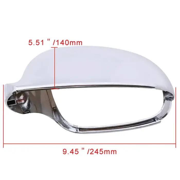 Capuchon de rétroviseur chromé pour VW Golf Rabbit Jetta MK5 06-09, Passat 2003 – 2005, accessoires