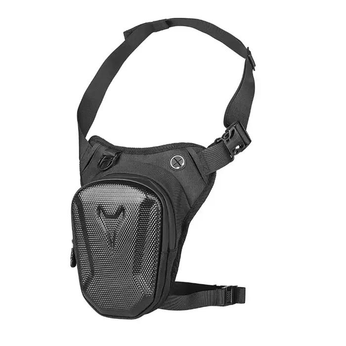 Sacoche de jambe pour moto, sac banane étanche pour motard, sacoche de vélo, sac bandoulière, équipement moto