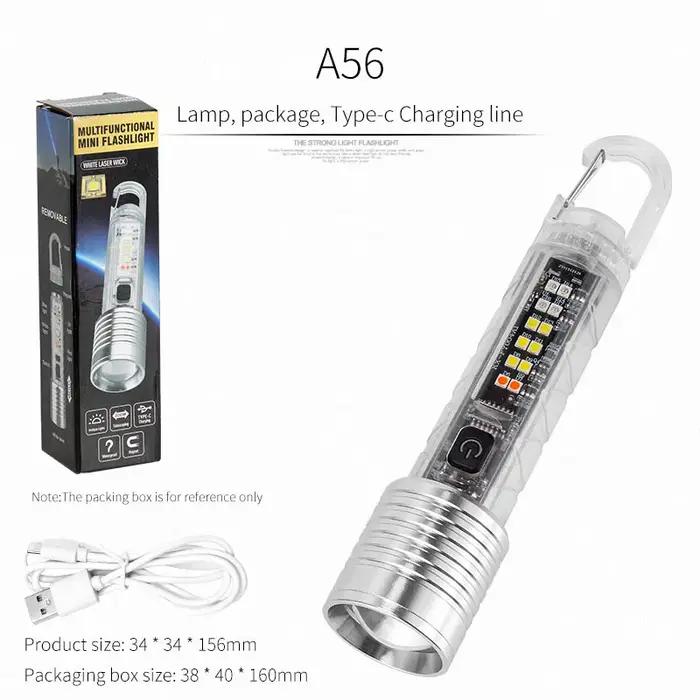 Lampe de poche LED puissante et Portable EDC