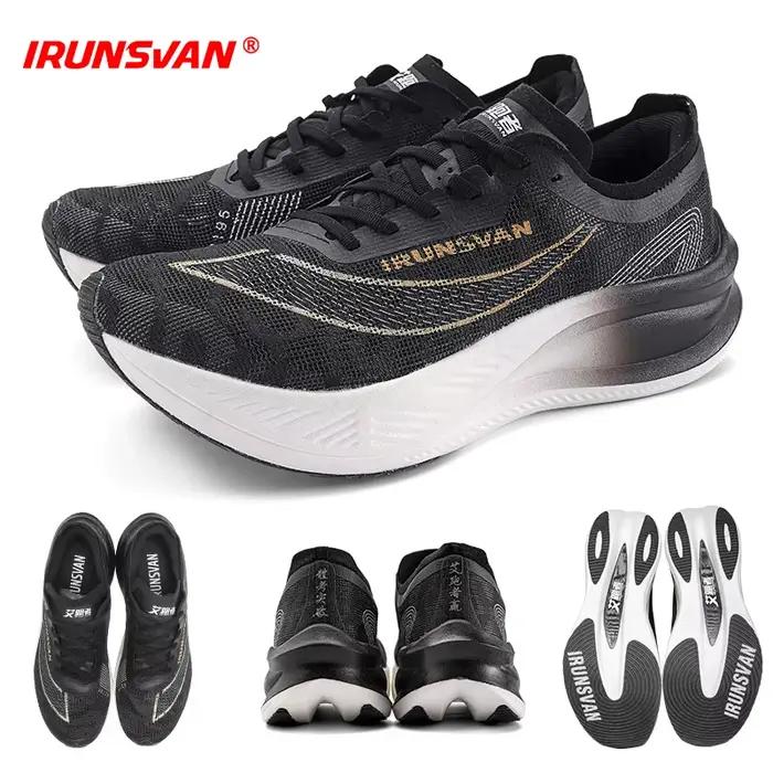 Chaussures de course professionnelles pour hommes IRUNSVAN, chaussures de sport de route en nylon av