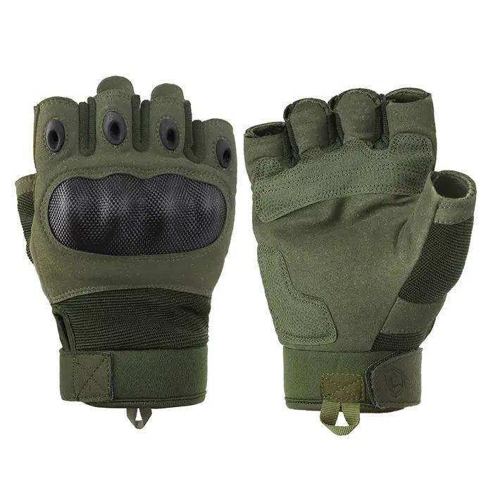 Gants tactiques demi-doigts EmersonGear - Équipement de protection militaire pour chasse et randonnée - Polyvalent outdoor