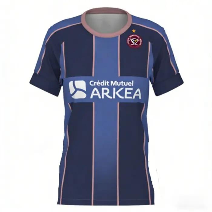 Nouveau Maillot de Rugby TOP14 France 2026 Bordeaux-Bègles – Tenue d'Entraînement et de Match Respirante