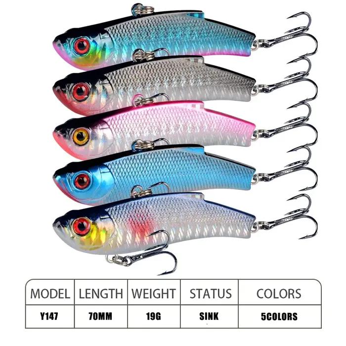 Appât artificiel vibrant pour la pêche, leurre pour attraper des poissons, matériel pour pêcher des