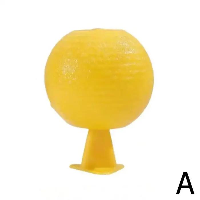 Piège à mouches de fruits jaune-vert, boule collante, boîte entière, boule d'insectes, arge tuant, arbre melon, accessoires de verger, 1 pièce