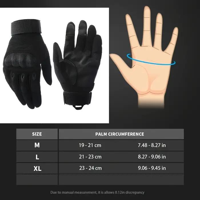 Gants tactiques homme écran tactile extérieur - Design anti-dérapant paume pour activités outdoor