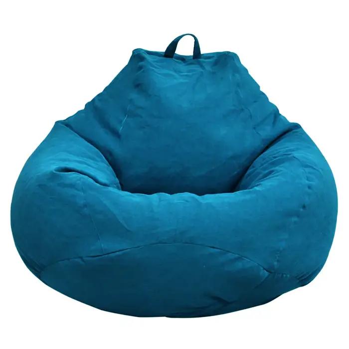 Adultes enfants Bean Bag couverture grand paresseux canapé chaise
