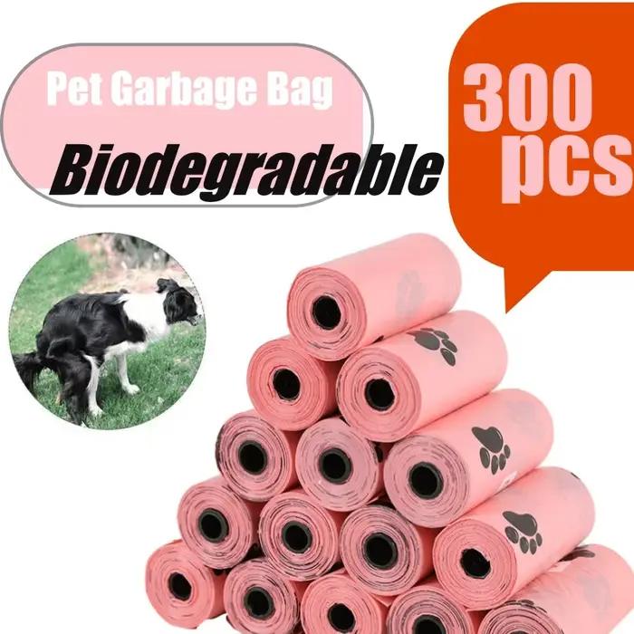 Intensification EPI biodégradable sac poubelle pour animaux de compagnie sacs de merde de chien dist