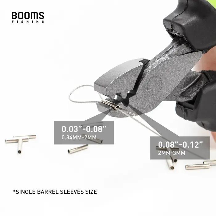 Booms Fishing – pince à sertir CP2, pour outils de prise à baril unique, poignée légère et antidérap