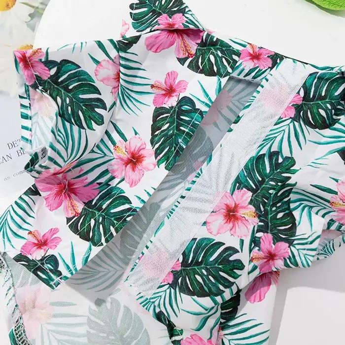 Chemises de Style hawaïen pour chiens de petite et moyenne taille
