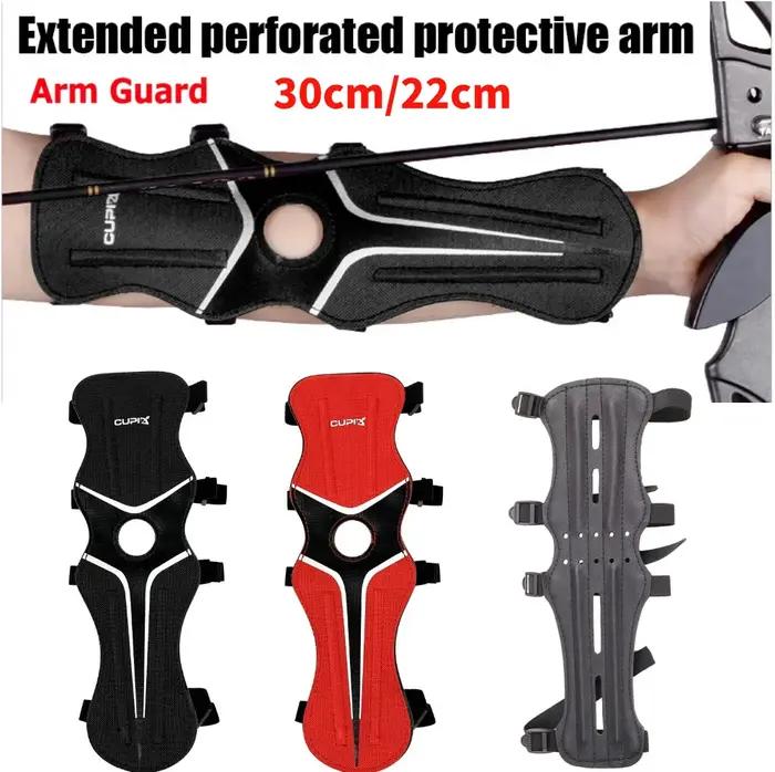 Protège-bras de chasse alloet en nylon 600D pour hommes, résistant aux chocs, adapté aux saisons, disponible en blanc, bleu, rouge et vert