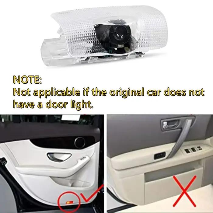 Projecteur laser LED pour porte de voiture, lumière de bienvenue, lampes d'emblème, accessoires auto
