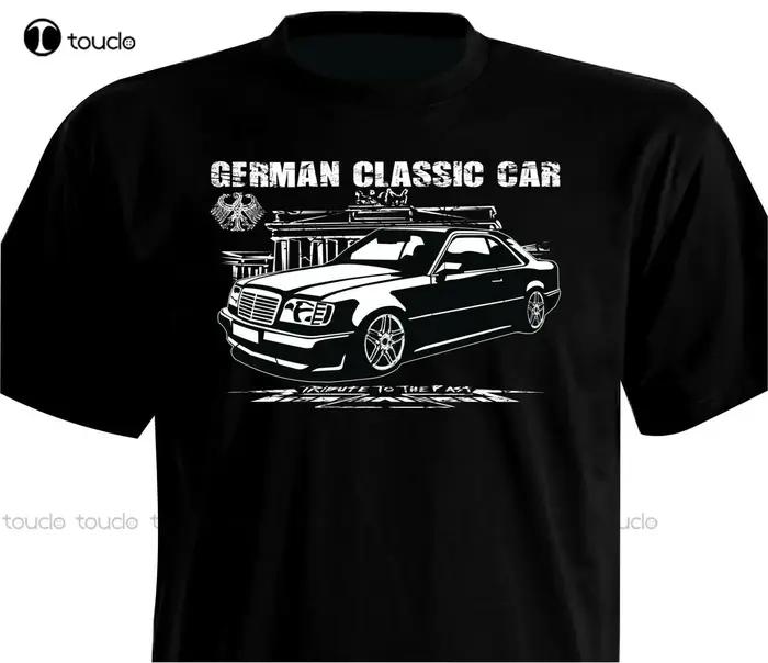 T-Shirt Oldtimer W124 Coupé 320 Ce E 220 2,0-6.0 Litre 1984 - 1993 chemises de pêche pour hommes