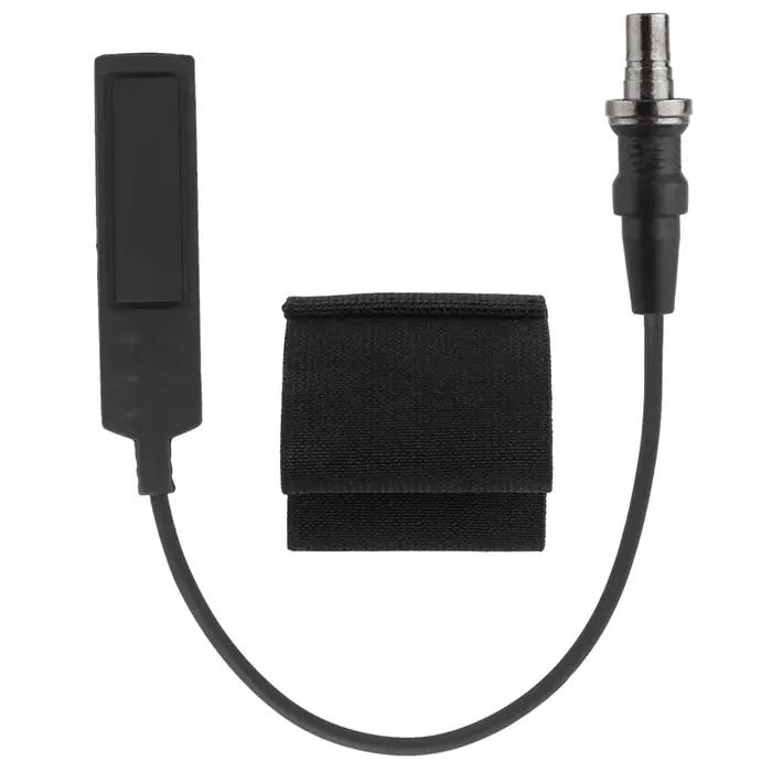 Lampe torche d'armement POSEIDON DEFENSE avec bouton PEQ, interrupteur filaire, laser SF Rane, prise