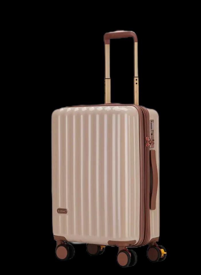 Valise en argent sterling 925 grande capacité robuste pour voyages daffaires vacances plages et études