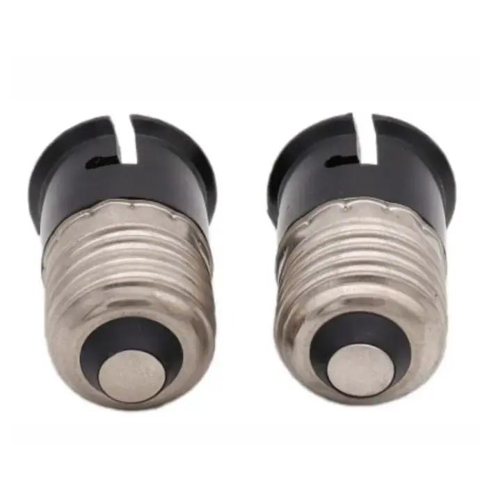 1 pièces blanc E27 à B22 lumière LED support de lampe convertisseur vis ampoule douille adaptateur L