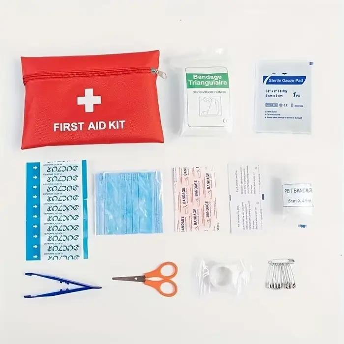 Trousse de premiers secours tactique, 12 pièces, Kit d'urgence, accessoires de voiture, Kits de survie, sac médical de Camping