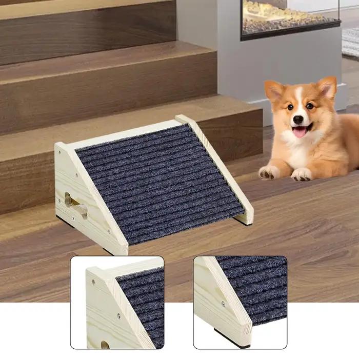 Échelle d'escalier pour chien, assemblage facile, antidérapant, rampe professionnelle multifonctionn