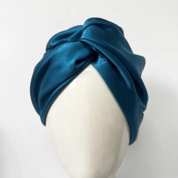 Bonnet de couchage inja torsadé à double couche pour femme