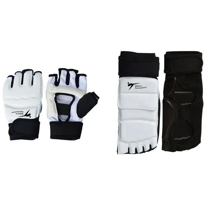 Protection de Taekwondo, entraînement Sanda, protège-mains et Match de banquette, équipement de prot