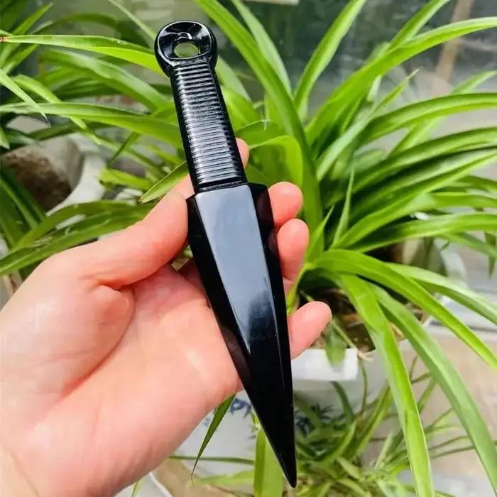 Poignard en obsidienne naturelle de 20cm