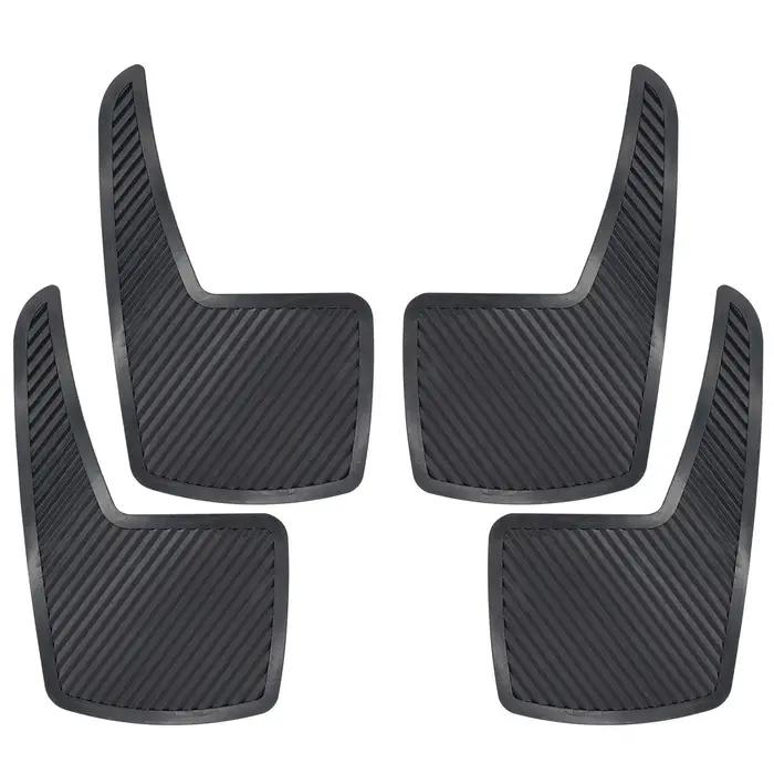 Garde-boue universel en caoutchouc, 4 pièces, garde-boue avant et arrière pour voiture, pick-up SUV,