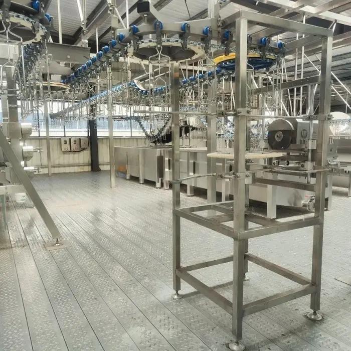 Ligne d'abattage de volailles, équipement d'abattoir, machine de traitement des volailles