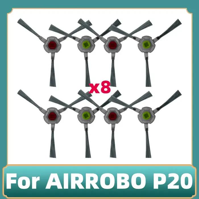 Compatible avec l'aspirateur robot AIRROBO P20 Brosse principale et latérale Filtre HEPA Accessoires Pièces de rechange