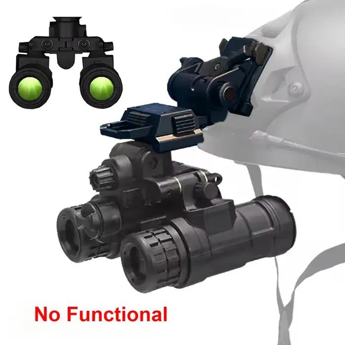 Jumelles vision nocturne AN/PVS31 modèle factice accessoire casque chasse cosplay airsoft sans fonction