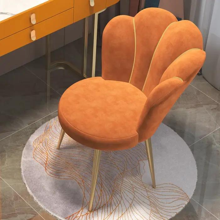 Meubles nordiques, chaise de salon, tabouret de maquillage de chambre à coucher, siège de loisirs mo