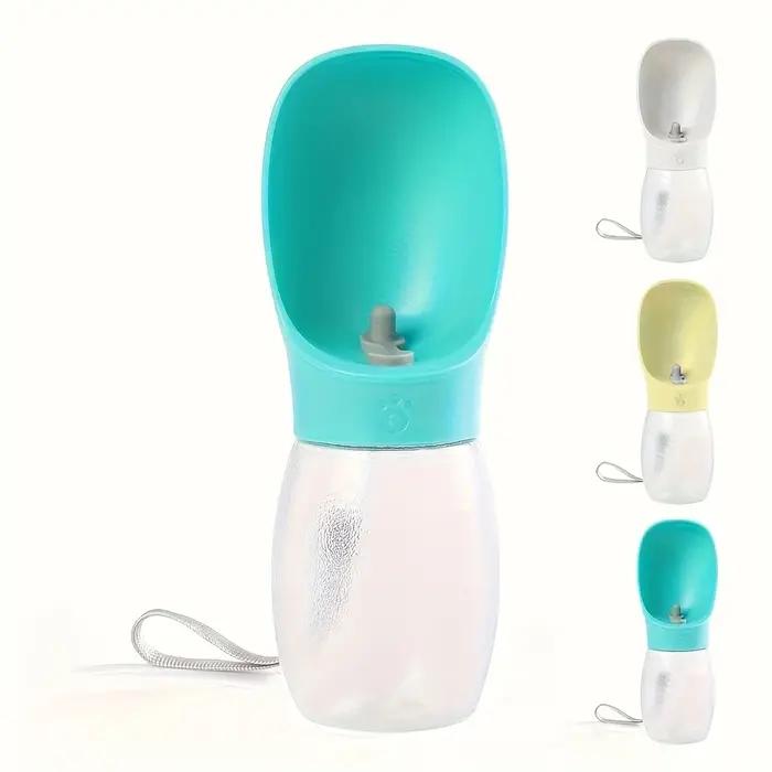 Bouteille d'eau portable pour chiens lors de leurs sorties ; Contenant