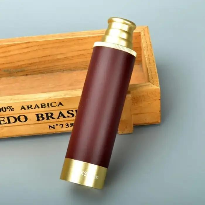 Longue-vue pirate rétro zoom 25x30 portable pliable étanche spyglass télescope HD poche