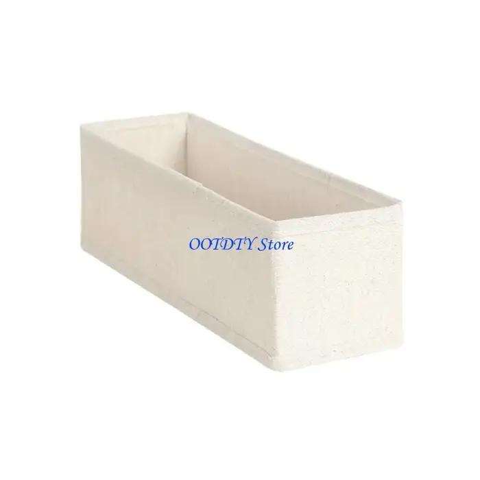 Organisateur placard robuste en tissu coton lin 367A accessoire pour vêtements délicats boîte rangement pliable avec compartiments faciles à utiliser pour rangement portable et protection des tissus délicats occasions spéciales et quotidienne