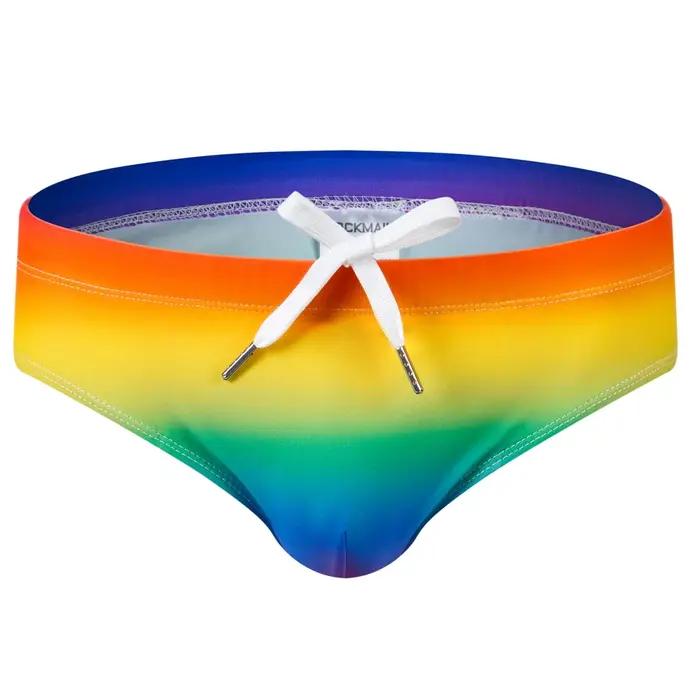 Jockmail marque maillots de bain pour hommes avec push-up multicolore troncs Boxer Sexy hommes respi
