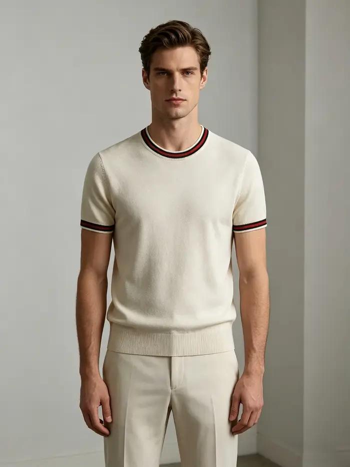 T-shirt pour homme, chemise polo