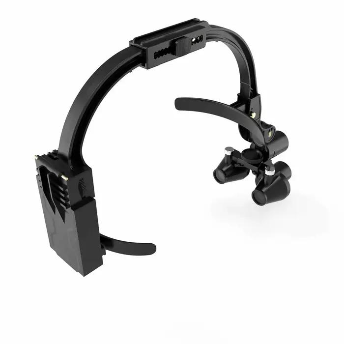 Lampe frontale dentaire LED, Loupes 2,5x 3,5x, esthétique médicale, phare chirurgical, grossissement binoculaire pour équipement de laboratoire