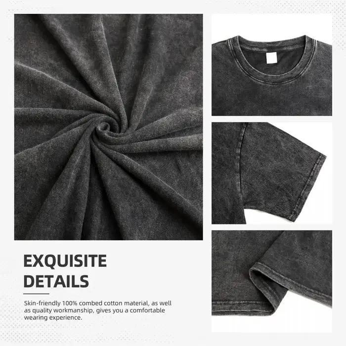T-shirt délavé Signalis – Vêtements tendance toute l'année
