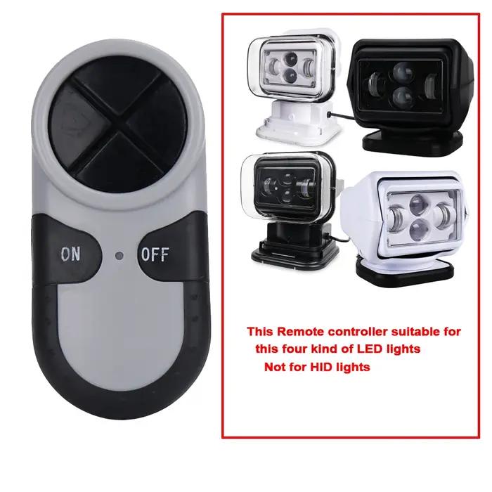 Télécommande pour voitures, bateau, Yacht, projecteur Led 45w à 60w, 1 pièce, batterie non incluse,