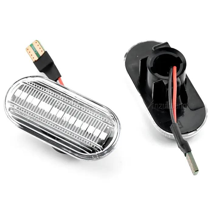 Clignotants ociamiques à LED, Marqueur Latéral pour Renault Clio, Trafic, Oke, Goo, Twigo, Dacia, Lo