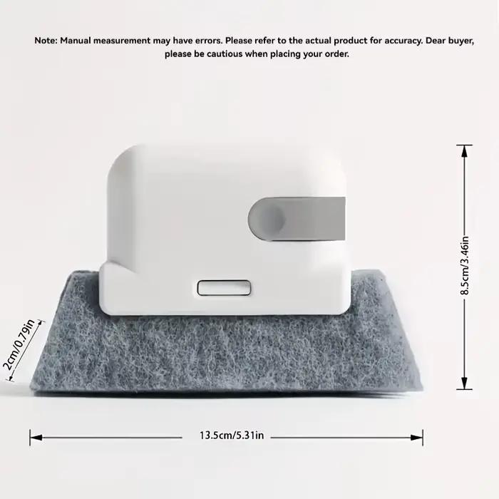 Brosse de nettoyage multifonctionnelle amovible pour fenêtres, rainures de rebords, interstices d'armoires et coins difficiles d'accès, outils de nettoyage ménagers
