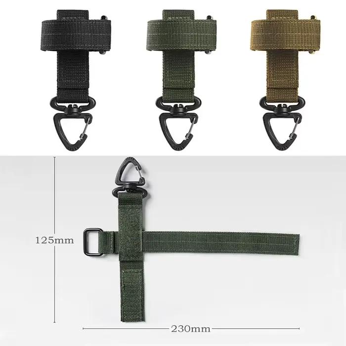 Mousqueton de montagne pour clés et équipement - Accessoire ceinture randonnée et camping