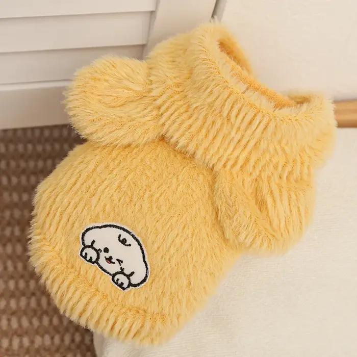 Gilet à capuche pour chat mignon, vêtements pour animaux de compagnie, fournitures de vêtements, our