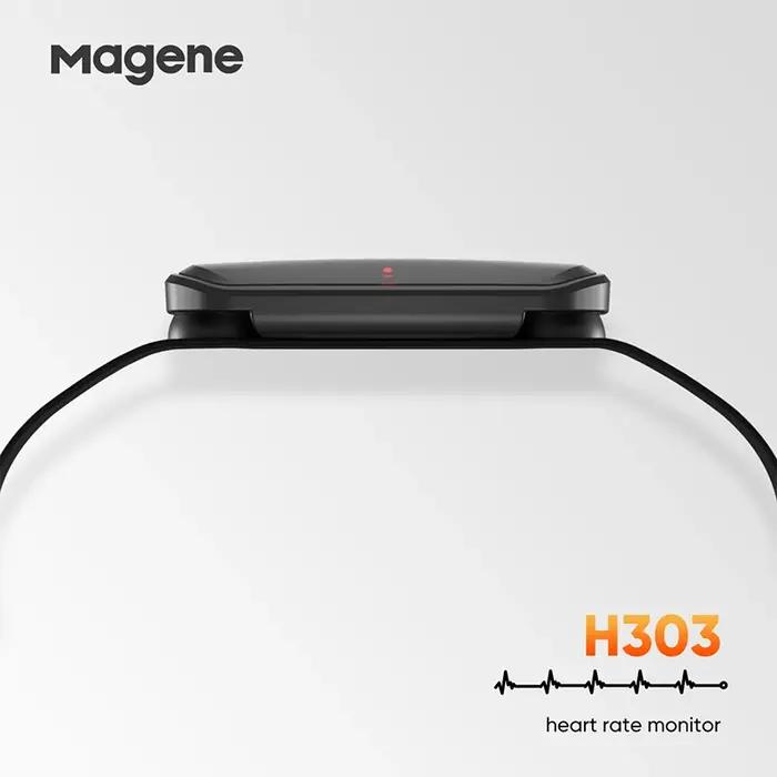 Magene Holympiques-Moniteur de fréquence cardiaque, capteur de déplacement pour touristes, ANT, Blue