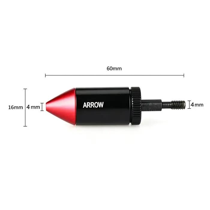 Visée laser rouge tactique de type flèche pour arbalète et arc composé, pour le tir sur cible, la chasse et le tir à l'arc, BoreSighter