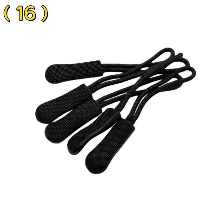 Lot de 10/100 tirettes de fermeture éclair colorées de remplacement
