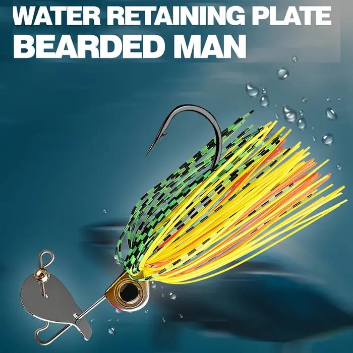 Appât en fil de fer Walk Fish Spinner Chatter Bait pour pêche en mer lac rivière brochet black bass occasions spéciales
